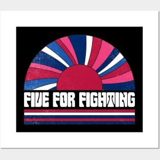 Fighting Proud Name Personalized Retro Flowers Beautiful Posters and Art